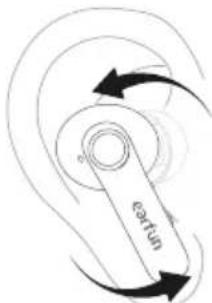 EarFun Air Lite - Dopasowanie słuchawek - 5