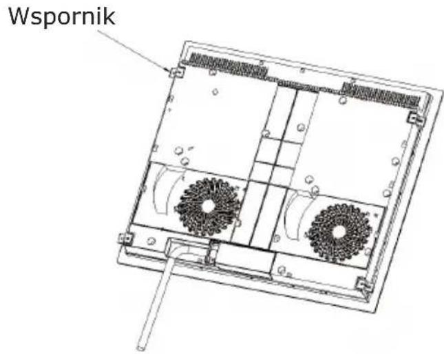 BRANDT BPI2641B - Ustalenie położenia wspornika - 1