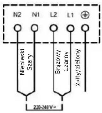 BRANDT BPI2641B - Podłączenie płyty indukcyjnej do źródła zasilania - 3