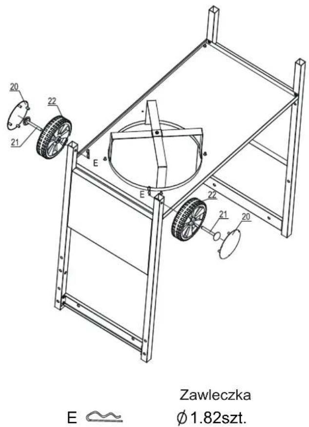 Zawleczka Ø 1.82szt. E