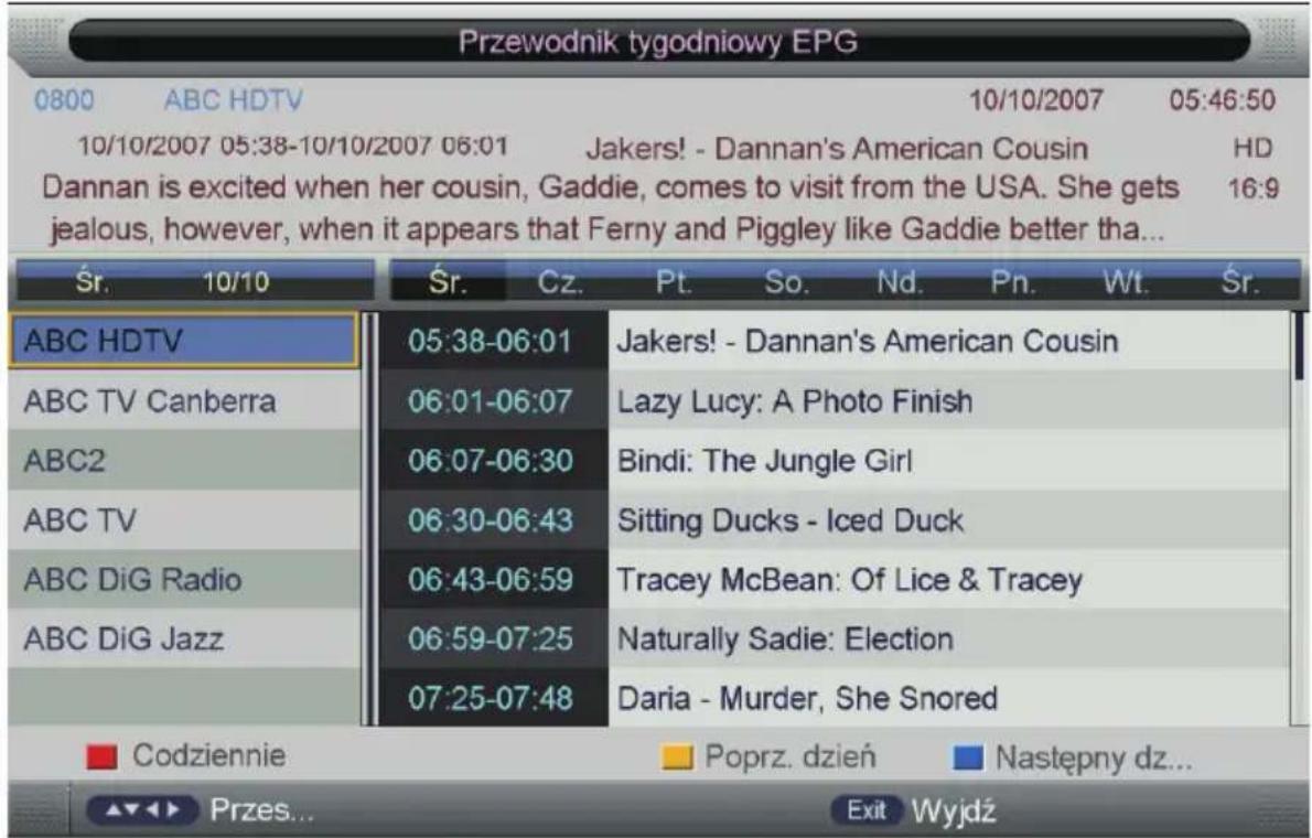 Kiano Slim TV 32 - EPG (Elektroniczny przewodnik po programach) - 1