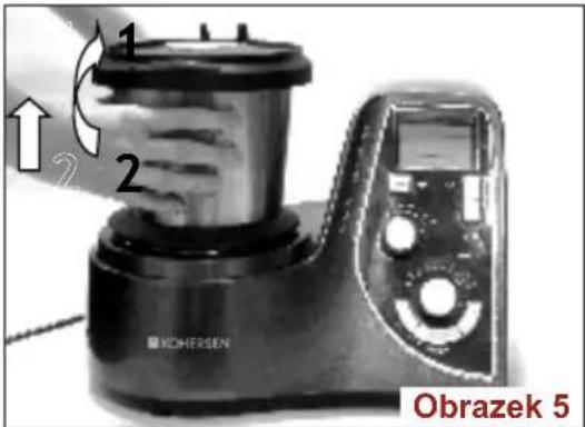 Kohersen Mycook 8001 - Części składowe - 3