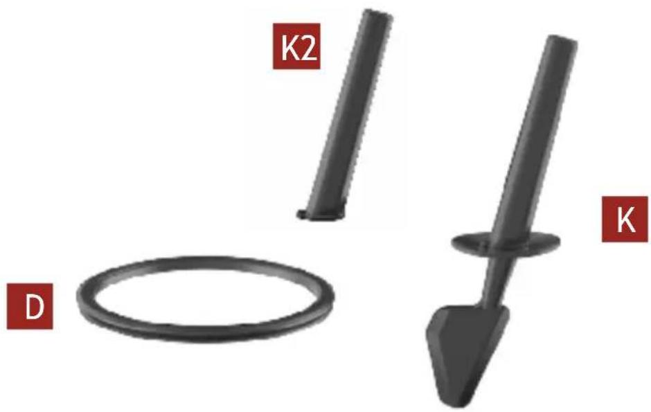 Kohersen Mycook 8001 - Części składowe - 1