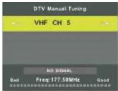 Manta 32LHN124E - Ręczne strojenie kanałów telewizji cyfrowej - 1