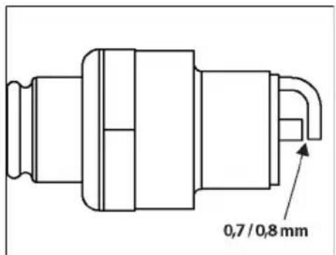 0,7 / 0,8 mm