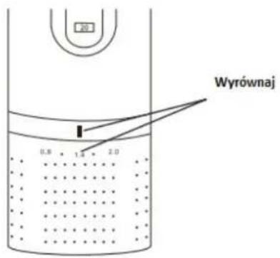 Wyrównaj 0.8 1.5 2.0