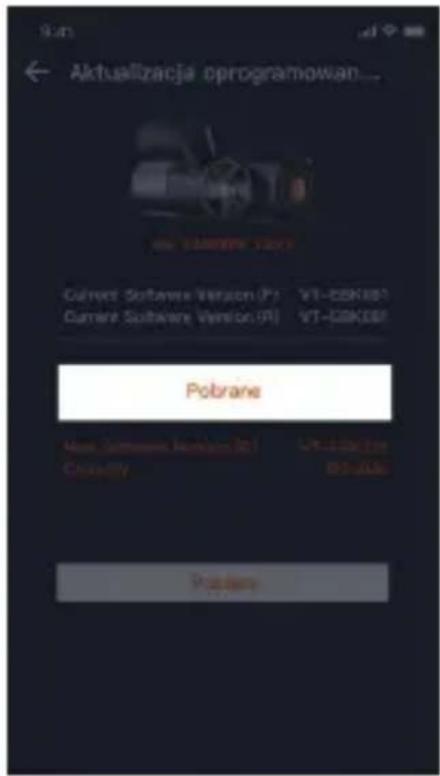 Aktualizacja oprogramowan... Current Software Version (P): VT-02K180 Current Software Version (R): VT-02K080 Pobrane New Software Version (N): UP-14076 Country: 03.00.00 Predom