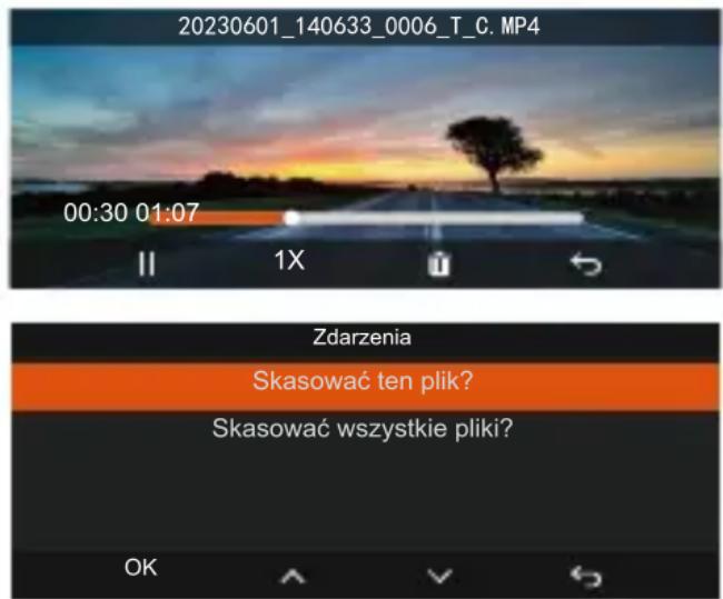 20230601_140633_0006_T_C.MP4 00:30 01:07 || 1X Zdarzenia Skasować ten plik? Skasować wszystkie pliki? OK