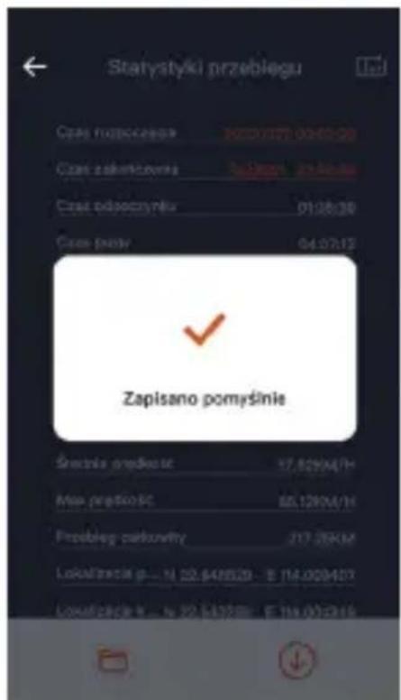 Statystyki przeblegu Czas nuszczecna 36:00:157, 03:00:20 Czas zakarczonyna 54:00:157, 03:00:20 Czas odnocznity 01:08:30 Czas piroty 04:07:12 Zapisano pomyśnie Śneśnia sądzielcą 17.82904/H Mie sądzielcą 85.12904/H Przebleg parkownity 217.29KM Lokustracia g... N 22.648529 - E 114.008403 Lokustracia g... N 22.647289 - E 114.007245