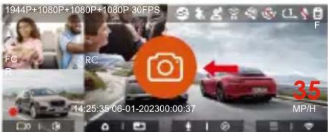 1944P+1080P+1080P+1080P 30FPS FC B RC 14:25:35 06-01-202300:00:37 35 MP/H