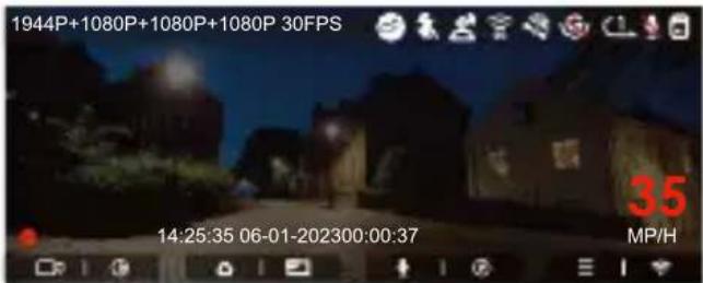 Vantrue Nexus N5 - Low-light Night Vision w trybie parkingowym - 1
