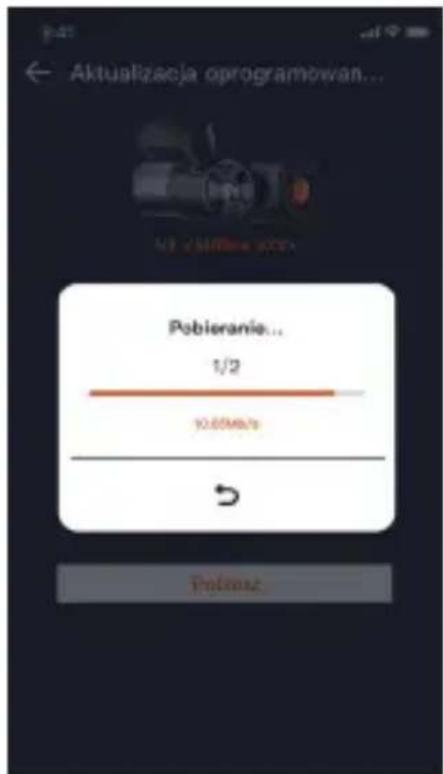 Aktualizacja oprogramowan... Pobieranie... 1/2 10.65Mn/s Postmax.