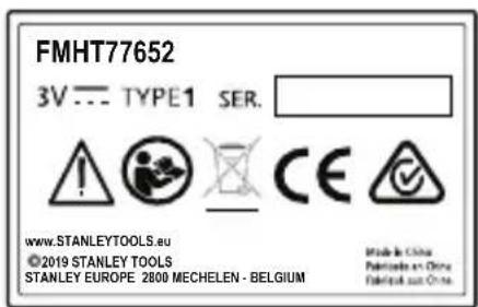 STANLEY FatMax FMHT77652 - OSTRZEŻENIE: - 1
