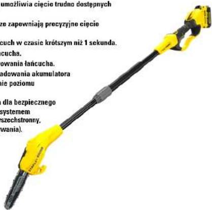 STANLEY FatMax SFMCST933 - PIŁA ŁAŃCUCHOWA 18V STANLEY® FATMAX® V20 - 3