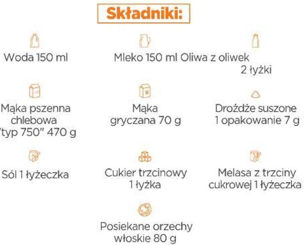 Delimano Joy Bread Maker - Chleb gryczany z orzechami włoskimi - 1