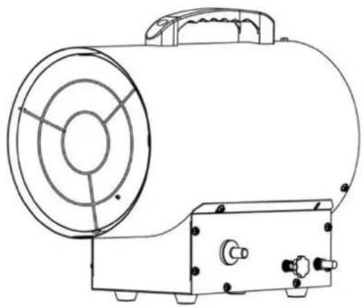 ZELMECH NGZL30R - Gazowe nagrzewnice wentylatorowe powietrza - 1