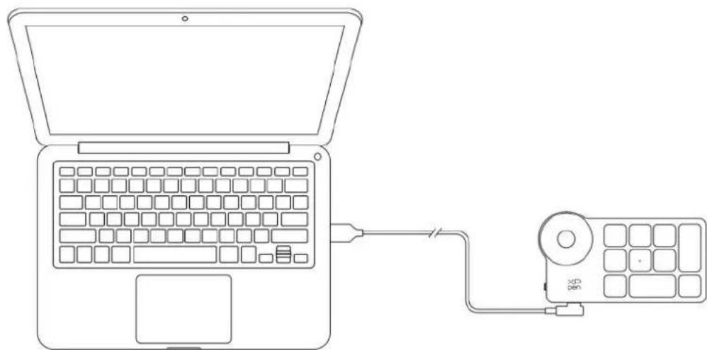 XP-Pen Deco Pro XL (Gen 2) - Bezprzewodowa klawiatura ekspresowa - 1