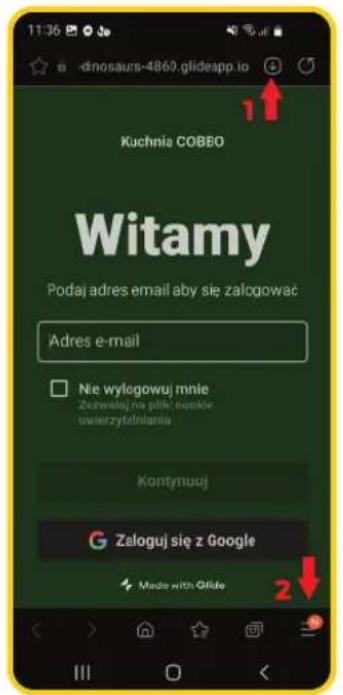 11:36 dnosaurs-4860.glidespp.io Kuchnia COBBO Witamy Podaj adres email aby się załcgować Adres e-mail Nie wylegowej mnie Zazwelań na piki tennisu udierzytaśniania Kontynuuj Zaloguj się z Google Made with Glide