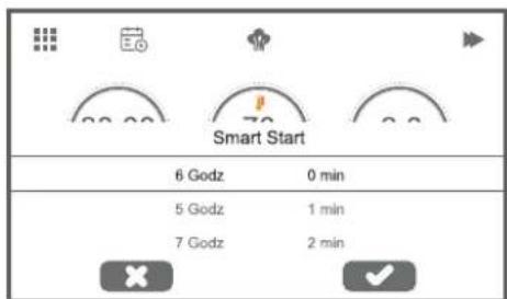 Smart Start 6 Godz 0 min 5 Godz 1 min 7 Godz 2 min