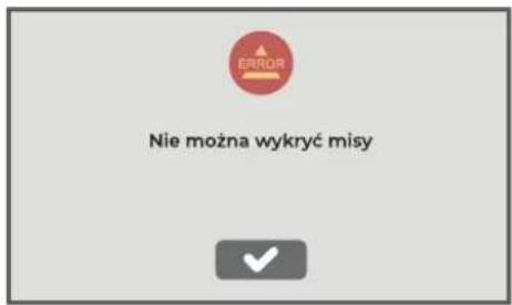 ERROR Nie można wykryć misy