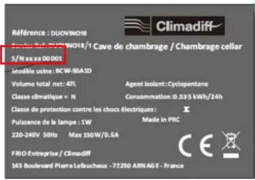 CLIMADIFF DUOVINO18 - DANE TECHNICZNE - 1
