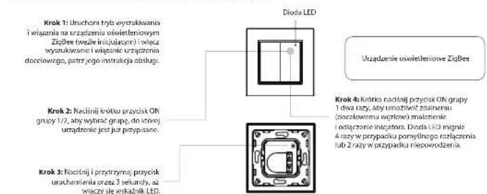 Ferguson FS2WDM - Usuwanie z sieci ZigBee przez interfejs koordynatora lub centralki - 5
