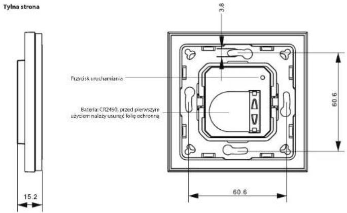 Ferguson FS2WDM - Czteropunktowy ścienny ściemniacz ZigBee FS2WDM - 4
