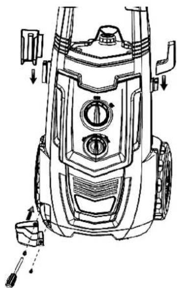 NAC BA-2566 - Montaż uchwytów i haka - 1