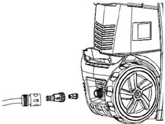 NAC BA-2566 - Podłączenie myjki do sieci wodociągowej - 1