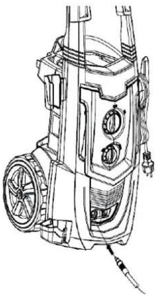 NAC BA-2566 - Podłączenie węża do myjki - 1