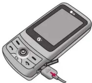 LG KD877 - 断开充电器 - 1
