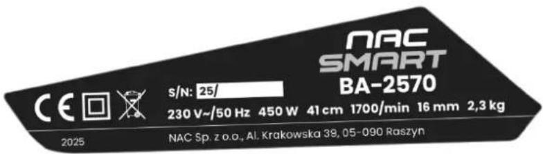 NAC BA-2570 - SPIS TREŚCI - 2