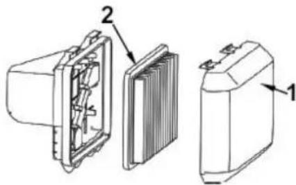 NAC LS51-166L-HS-L-JR - Wymiana filtra powietrza - 1