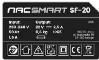 NAC SMART BA-2571 - OPIS STRON GRAFICZNYCH I PIKTOGRAMÓW - 21