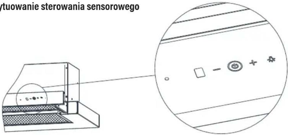 Götze & Jensen TH600KT - STEROWANIE PRACĄ OKAPU - DOTYKOWE - 1