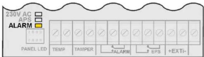 230V AC APS ALARM PANEL LED TEMP TAMPER #ALARM #EPS +EXTi-