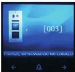 Eura VDA-99A5 - WYBÓR LOKATORA Z LISTY ZA POMOCĄ MODUŁU KLAWIATURY SZYFRATORA VXA-64A5 - 2
