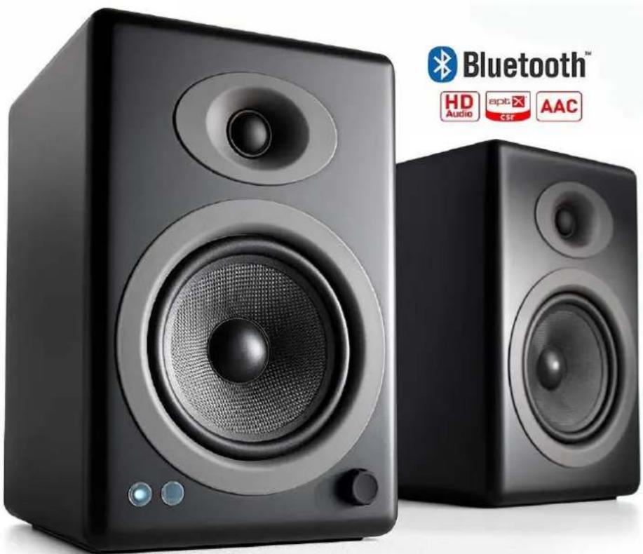 AUDIOENGINE A5+ BT - BEZPRZEWODOWE GŁOŚNIKI AKTYWNE - 1