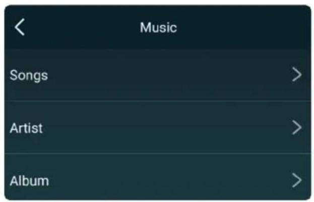 Music Songs > Artist > Album >
