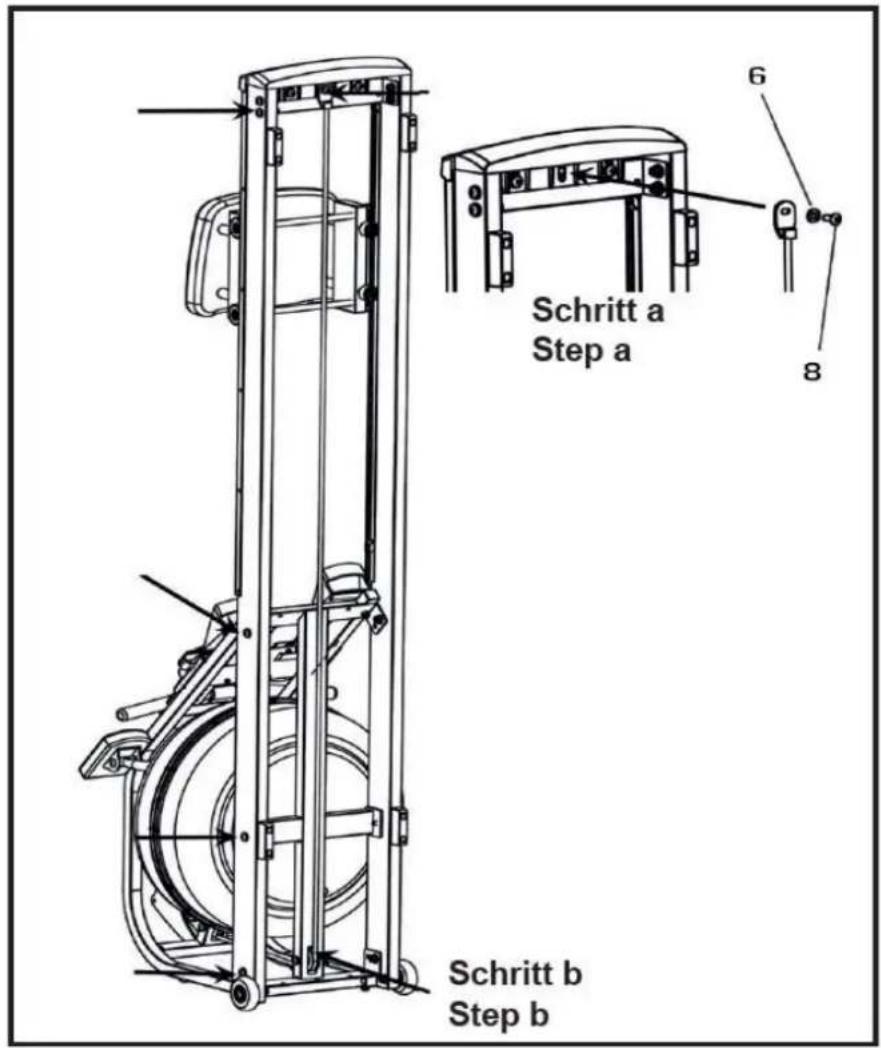 Schritt a Step a 6 8 Schritt b Step b
