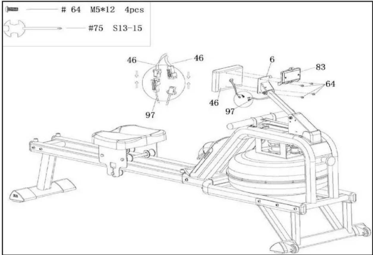 64 M5*12 4pcs #75 S13-15 46 46 97 6 83 64 46 97