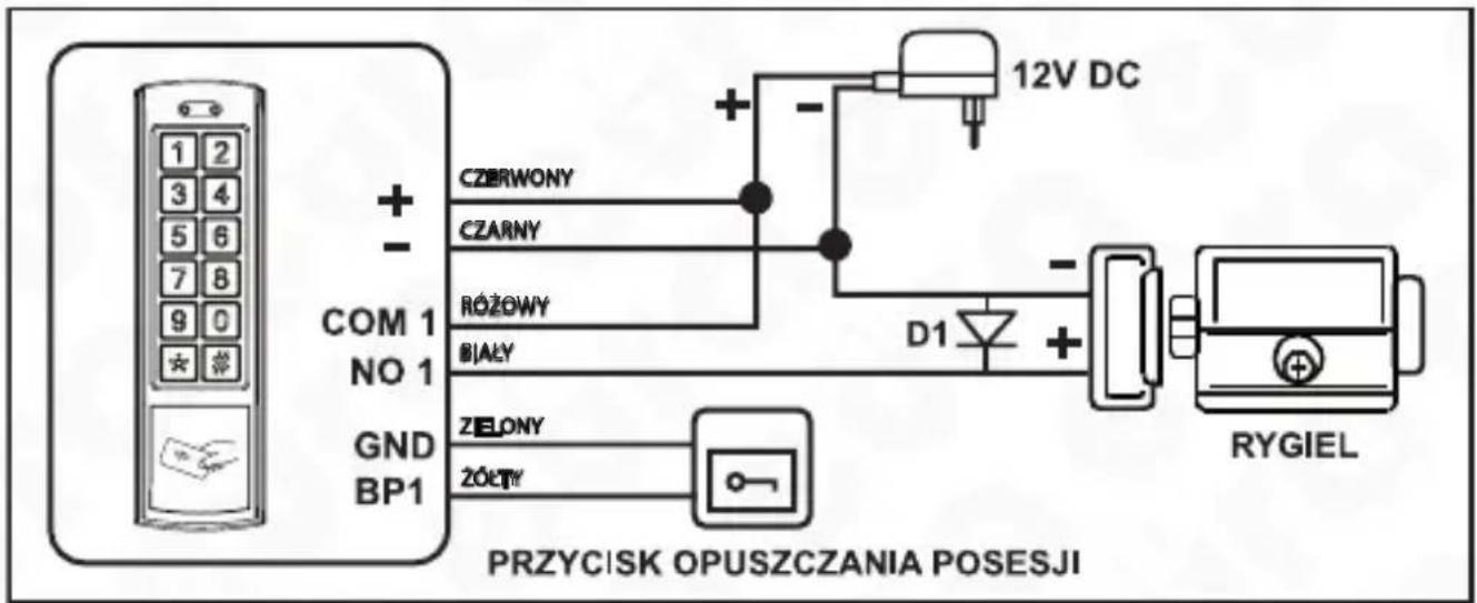 Eura AC-31C5 - INSTALACJA ZAMKA I SCHEMAT POŁĄCZEŃ - 4