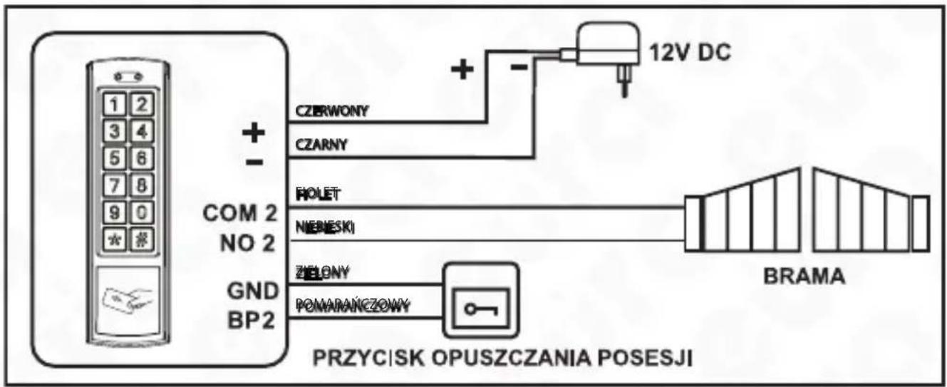 Eura AC-31C5 - INSTALACJA ZAMKA I SCHEMAT POŁĄCZEŃ - 5