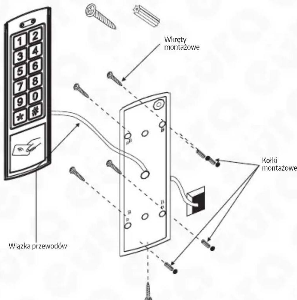 Eura AC-31C5 - INSTALACJA ZAMKA I SCHEMAT POŁĄCZEŃ - 2