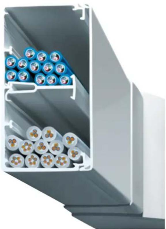 HAGER VB118TB - Kanały instalacyjne tehalit.LF - 1