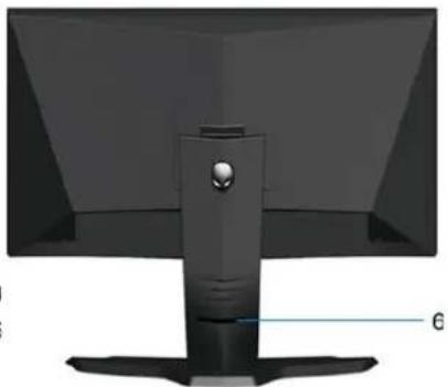 ALIENWARE AW2210 - Back View - 2