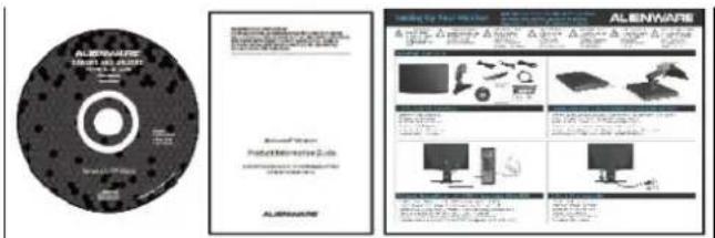ALIENWARE AW2210 - Package Contents - 8