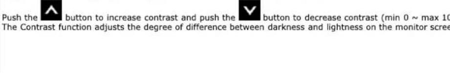 DELL P2012H - Accessing the Menu System - 6