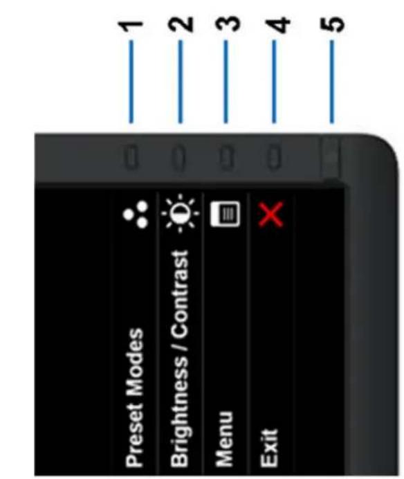 DELL P2012H - Front View - 2