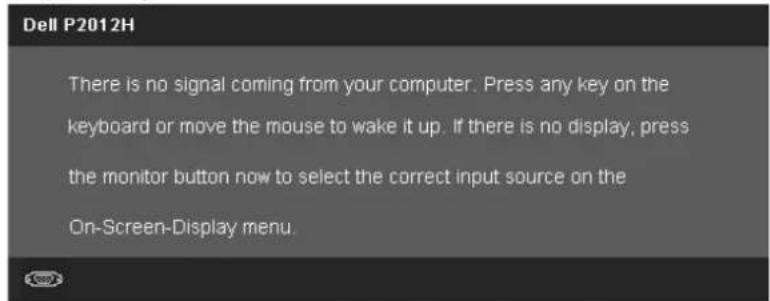 DELL P2012H - OSD Warning Messages - 5